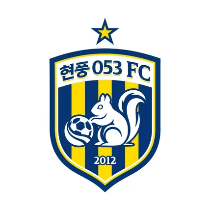 포트폴리오-"현풍 053 FC" 엠블럼 디자인