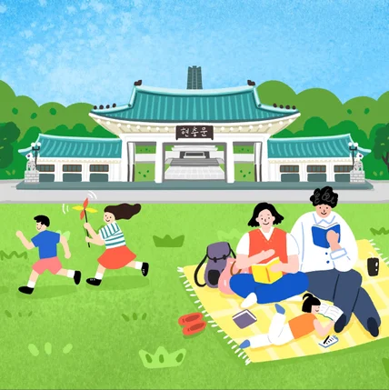 포트폴리오-달력 일러스트