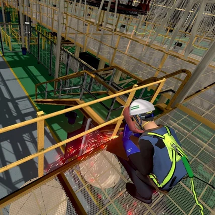 포트폴리오-(VR) 4D 안전사고 체험 컨텐츠, 설비 유지보수