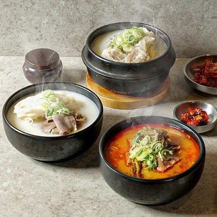 포트폴리오-국밥 설렁탕 해장국 식품 음식 밀키트 상세페이지 디자인 기획 제품 촬영 올인원 작업