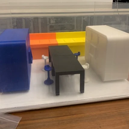 포트폴리오-무인냉장함 모형 3D 프린팅