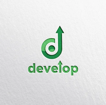 포트폴리오-마케팅 연구 동아리 "develop" 로고  포트폴리오 입니다 :)