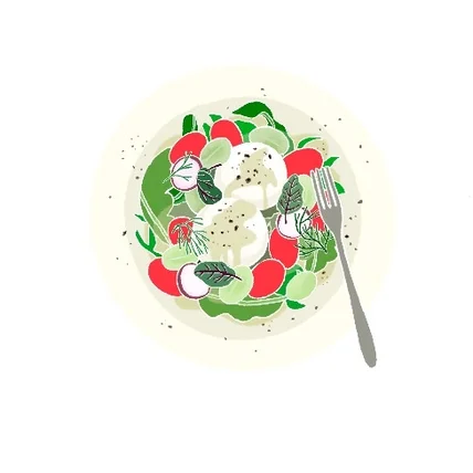 포트폴리오-유투브 브이로그 삽입용 음식 일러스트