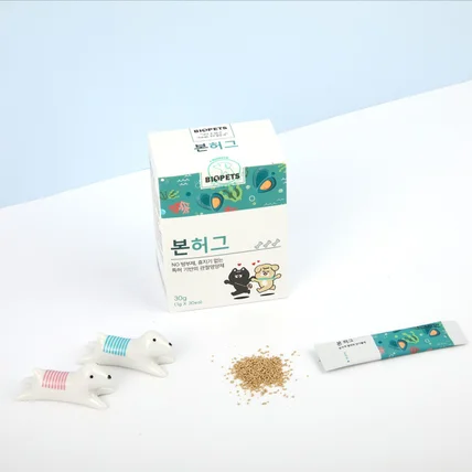 포트폴리오-[제품촬영] 애견 강아지 영양제 연출 촬영