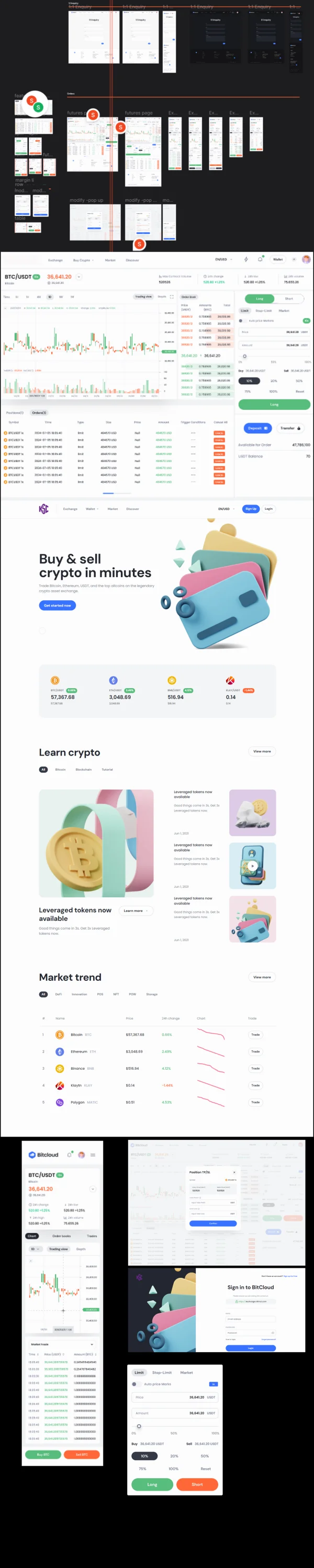 블록체인 거래소 (선물+현물+옵션+거래API+트레이딩뷰고급차트+이더리움EVM체인+맞춤토큰), 블록체인·NFT 포트폴리오 - 크몽