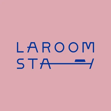 포트폴리오-LAROOM STAY | 침실 가구 침대 매트리스 | 브랜드 로고 디자인 | 일러스트
