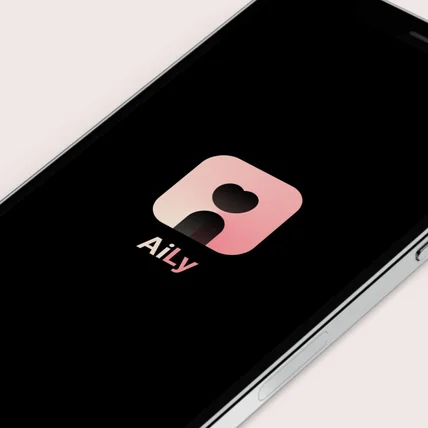 포트폴리오-Ai  데이팅 앱 '에일리' 로고