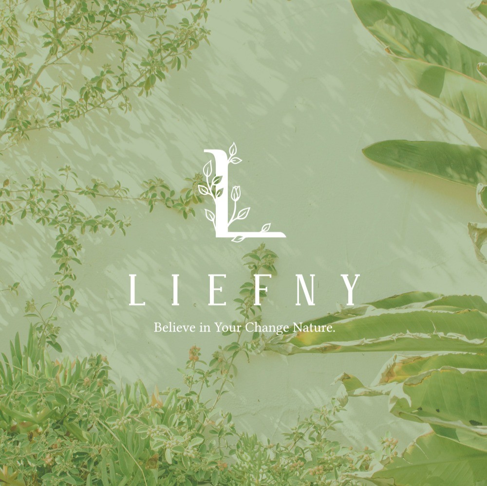 포트폴리오-패션 브랜드 LIEFNY 로고 디자인