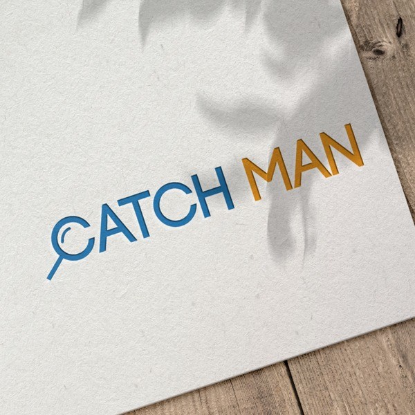 포트폴리오-'CATCH MAN' - 로고 디자인