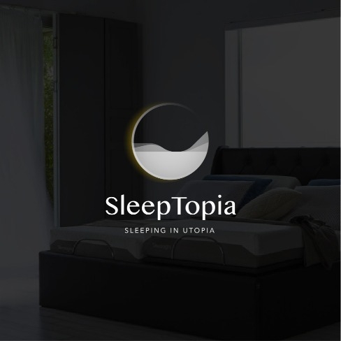 포트폴리오-모션베드 업체 "Sleep Topia" 브랜딩