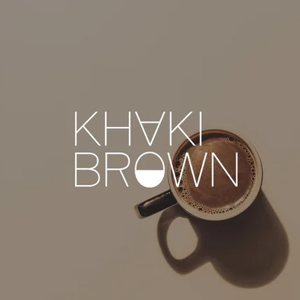 포트폴리오-카키 브라운 커피 브랜딩 디자인