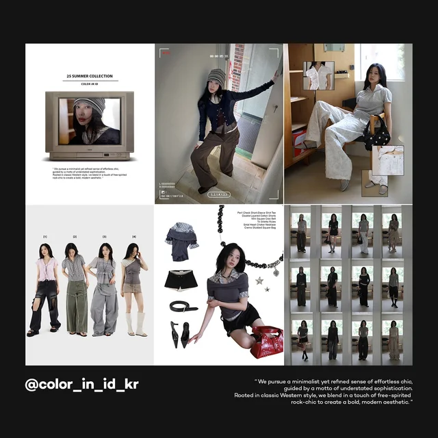 인기 포트폴리오-컬러인아이디 sns 피드 디자인
