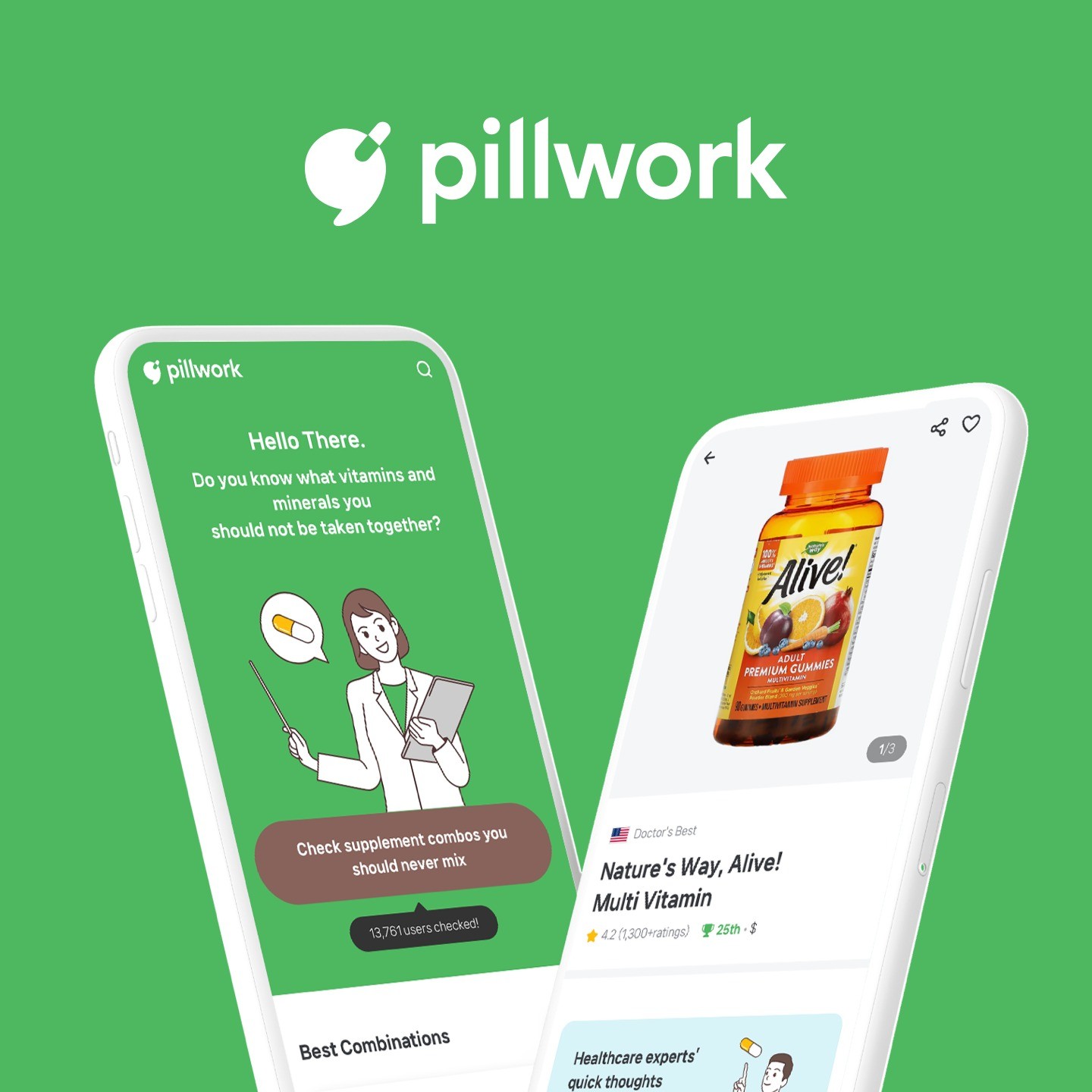 포트폴리오-"PillWork" 어플리케이션 UX/UI 디자인