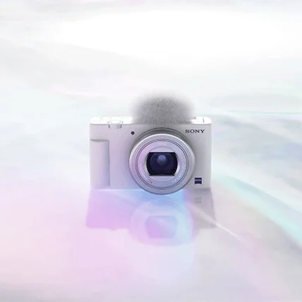 포트폴리오-소니 ZV-1 카메라 3D 렌더링