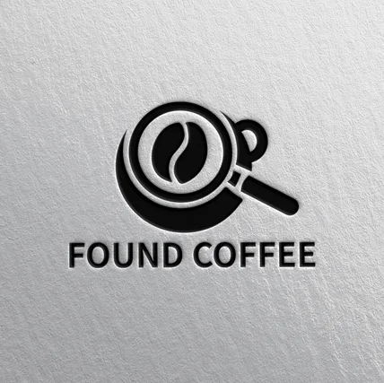 포트폴리오-[카페로고] found coffee 로고 디자인