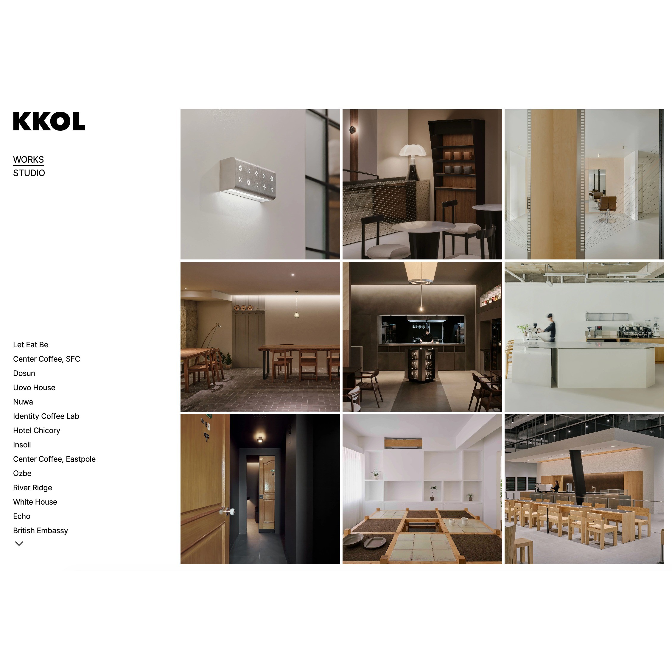 공간의 '꼴'을 화면에 담다: [KKOL Studio 디지털 아카이브 프로젝트], 홈페이지 신규 제작 포트폴리오 - 크몽