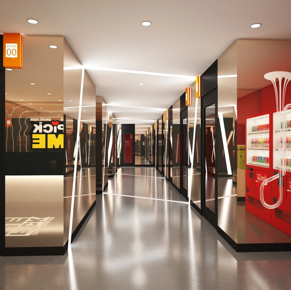 코인노래방 인테리어3D, 도면 제작·수정 포트폴리오 - 크몽