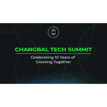 포트폴리오-[모션그래픽] 창발 Tech Summit 스피커 소개영상