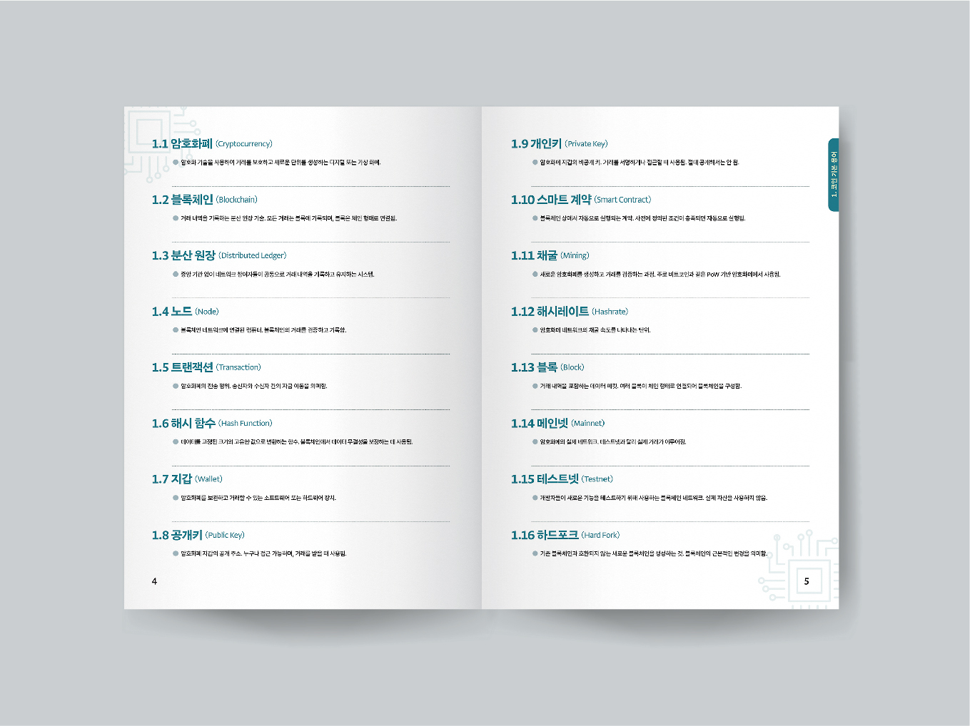 코인용어사전 관련 전자책, 전자책 표지·내지 포트폴리오 - 크몽