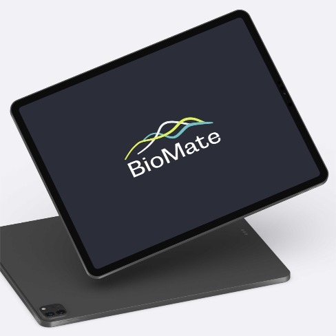 포트폴리오-BioMate 로고 디자인