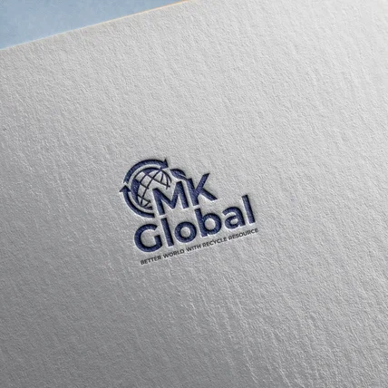 포트폴리오-[무역] 고철 및 스테인리스 스크랩 수출입 무역회사 "MK Global" 로고입니다.