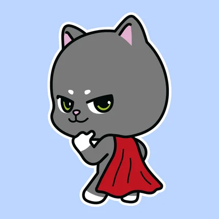 포트폴리오-고양이 캐릭터