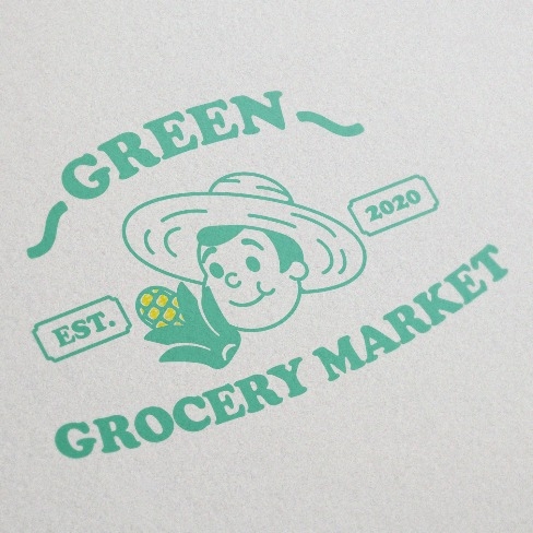 포트폴리오-Green Grocery Market 로고디자인