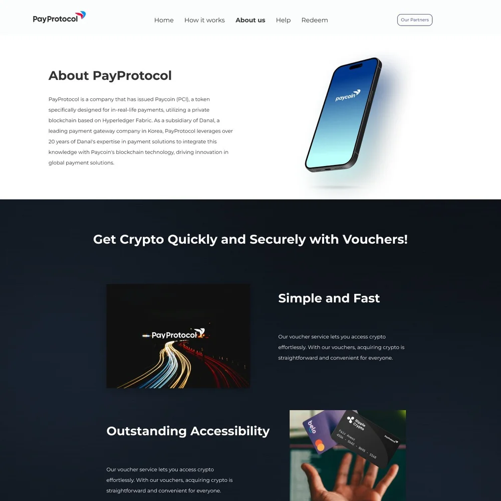 글로벌 비트코인 브랜드 홈페이지, 퍼블리싱 포트폴리오 - 크몽