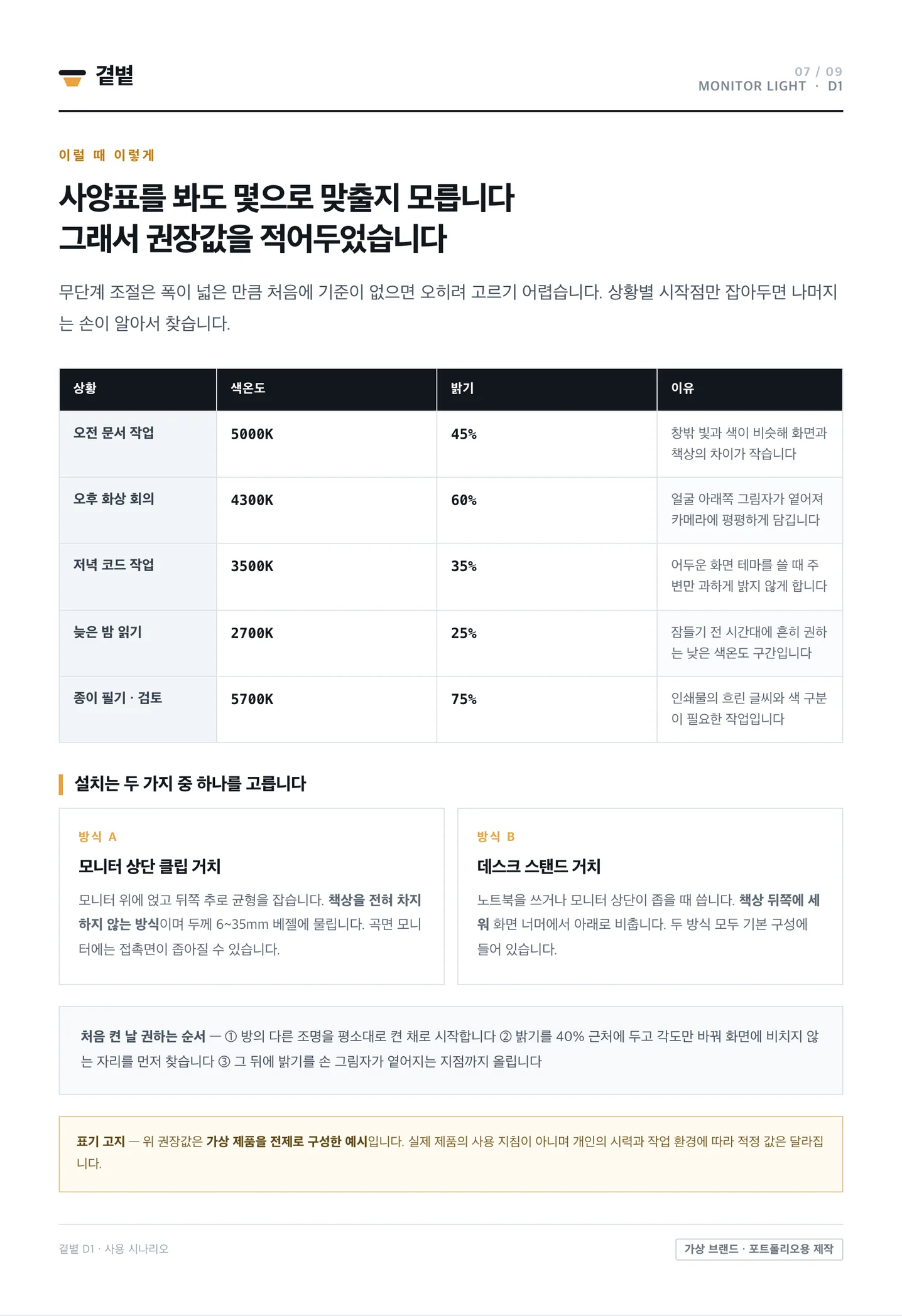 디자인 포트폴리오