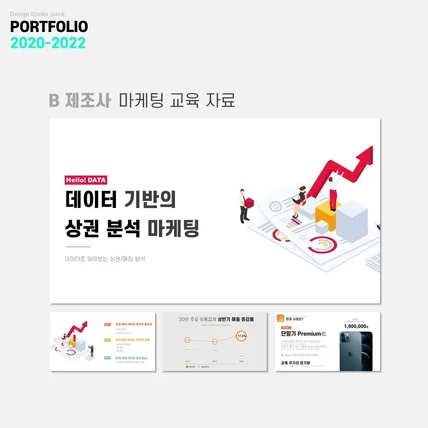 포트폴리오-B 제조사 마케팅 교육 자료