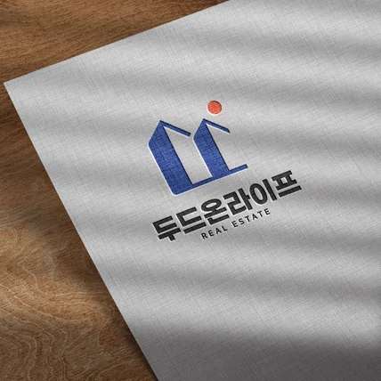 포트폴리오-부동산로고, 로고, 로고디자인,로고제작, 심플한로고