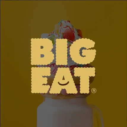 포트폴리오-BIG EAT 로고 디자인