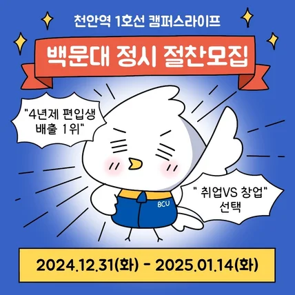 포트폴리오-백석문화대학교 홍보 인스타툰