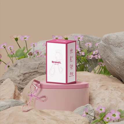포트폴리오-브랜드엘 전동 뷰러 단상자패키지