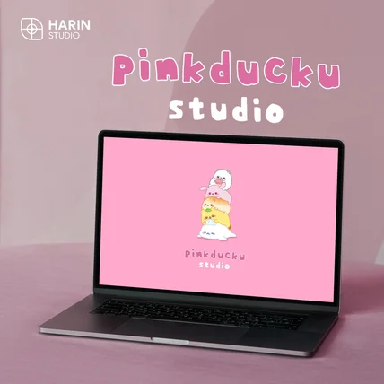 포트폴리오-pinkduckustudio 일러스트 포트폴리오 홈페이지