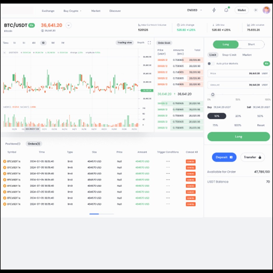 블록체인 거래소 (선물+현물+옵션+거래API+트레이딩뷰고급차트+이더리움EVM체인+맞춤토큰), 블록체인·NFT 포트폴리오 - 크몽