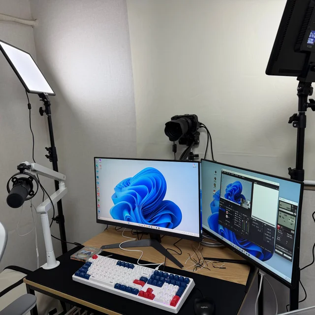 인기 포트폴리오-개인 인터넷 방송 DSLR  및 OBS 세팅