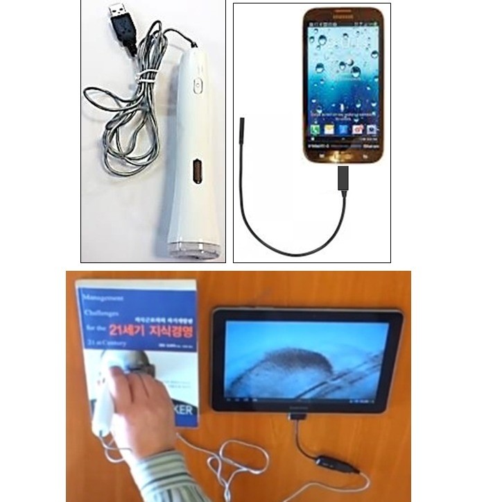 포트폴리오-세계최초 안드로이드 기기용 USB 현미경
