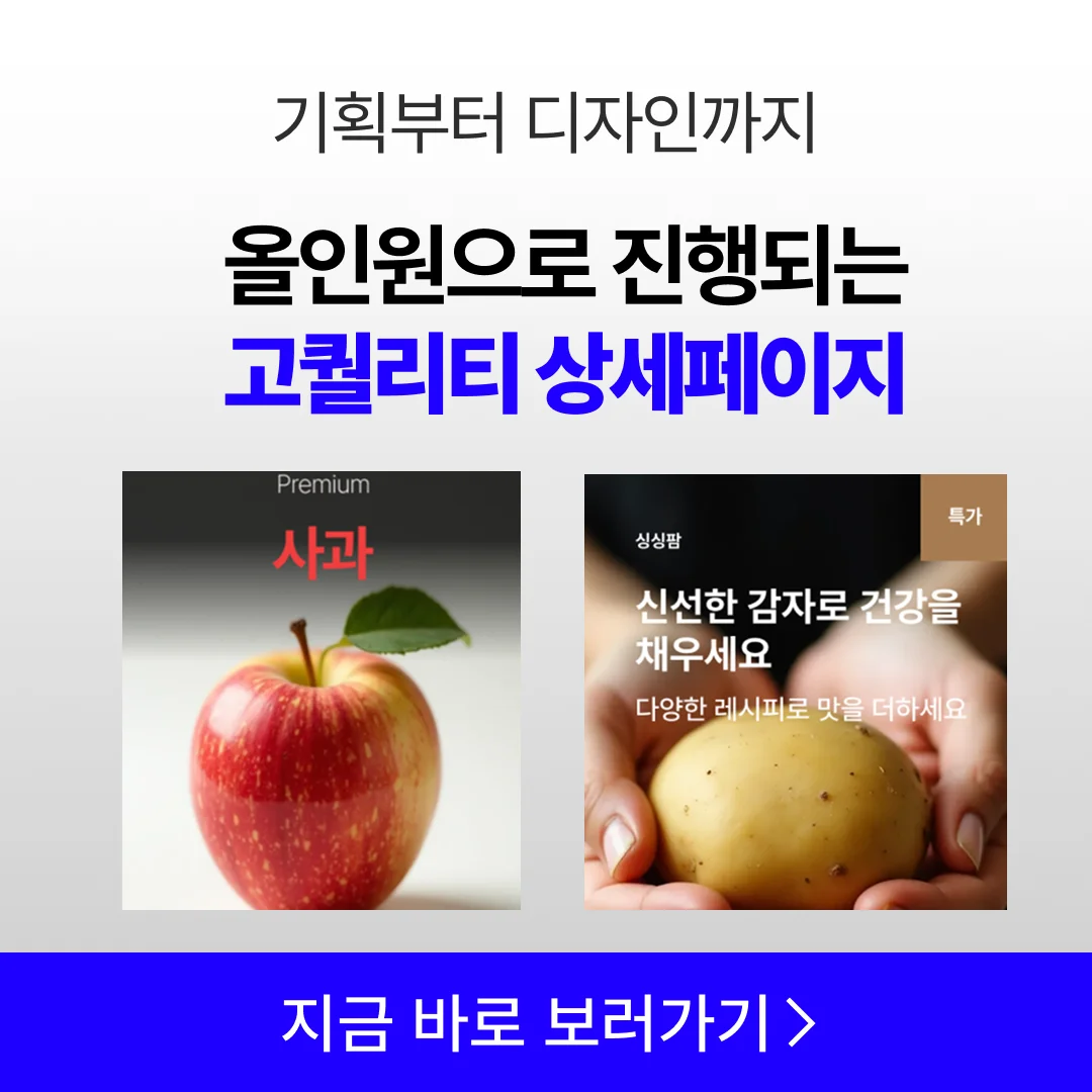 디자인 포트폴리오