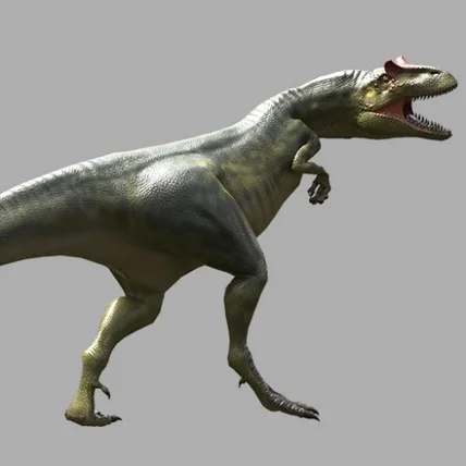 포트폴리오-Allosaurus (3dsMAX, Unity3d shading&Animaion)