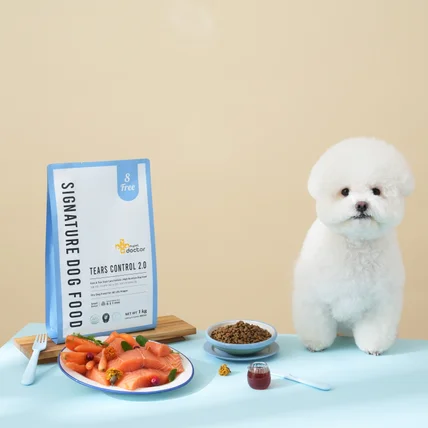 포트폴리오-[기획/섭외/촬영/보정] 마이펫닥터 강아지 사료 4종 제품 촬영