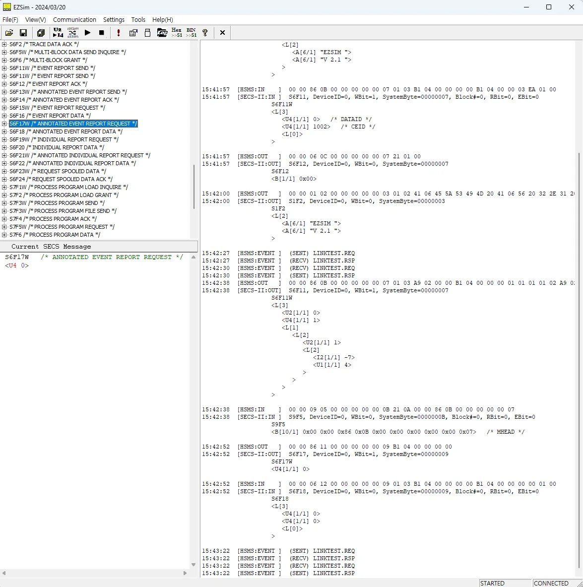 [C++ · MFC] 반도체 장비용 GEM 통신 자동화 프로그램 개발, 일반 프로그램 포트폴리오 - 크몽