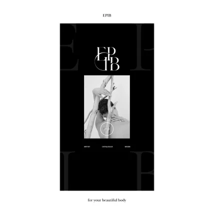 포트폴리오-왁싱샵, EPIB 로고제작