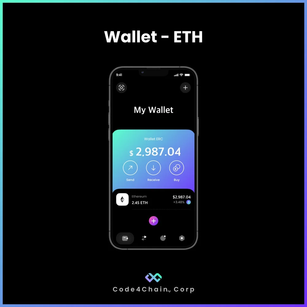 블록체인 지갑 개발 (ETH), 블록체인·NFT 포트폴리오 - 크몽