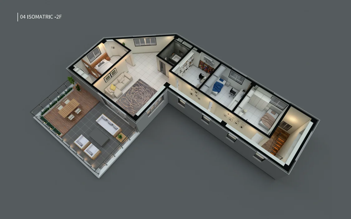 SketchUp·CAD로 완성하는 건축·인테리어 3D 도면 및 렌더링, 3D 공간 모델링 포트폴리오 - 크몽