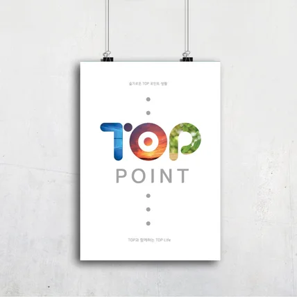 포트폴리오-BC카드 TOP 포인트 브랜드 디자인
