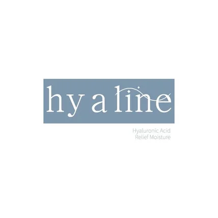 포트폴리오-코스메틱 브랜드 'hyaline' 로고 입니다.