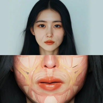 포트폴리오-[3D피부영상제작] 리프팅기기 사용 비포에프터 제작