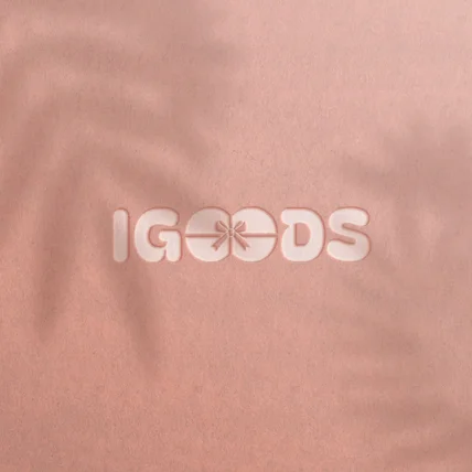 포트폴리오-goods shop "I-GOODS" 로고디자인
