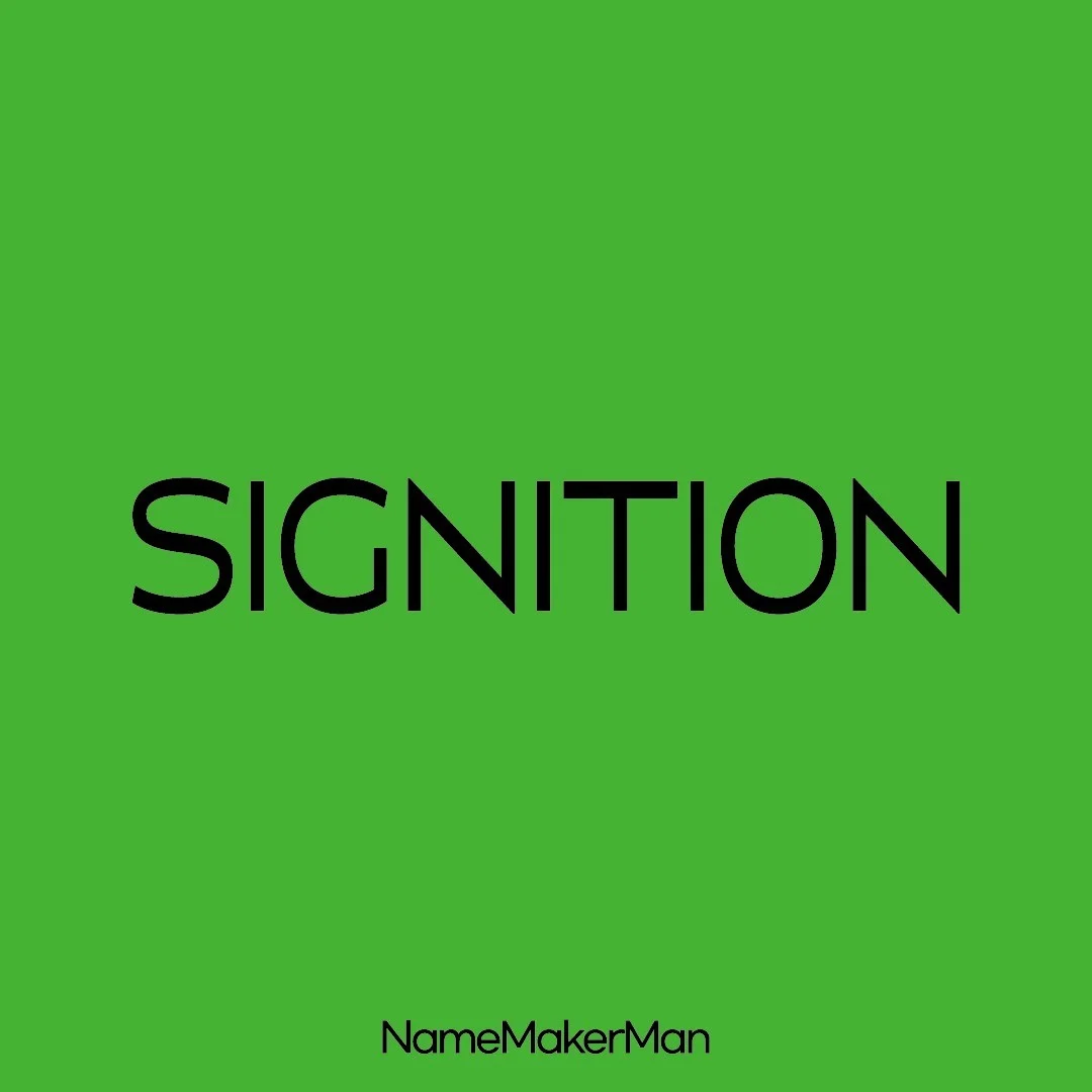 시그니션[ SIGNITION ] / Naming & Design, 타이포그라피 포트폴리오 - 크몽